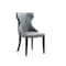 Manhattan Comfort Reine Faux Leather Dining Chair in Pebble Grey- Set of 4 2-DC007-PE - alternate 8